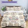 Vintage Celebration 3‑Piece Bedding Set,Soft Breathable Duvet Cover & 21 Pillowcases,Multi‑Purpose for Bedroom Dorm Guest Room,Great Festival Birthday