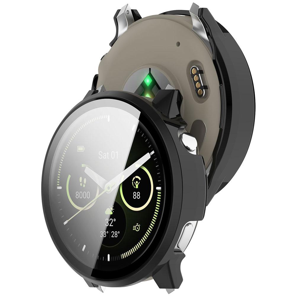 Защитный чехол для ПК + Закаленное стекло для Garmin Venu4 41 мм / 45 мм Противоударный жесткий бампер Чехол для умных часов для Garmin Venu 4