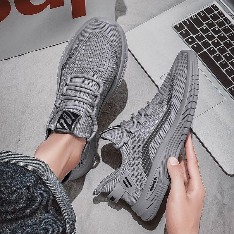 Mesh Lightweight Comfortable Sports Casual Shoes Men's Summer New Fashionable Breathable Men's Shoes Versatile Trendy Sneakers