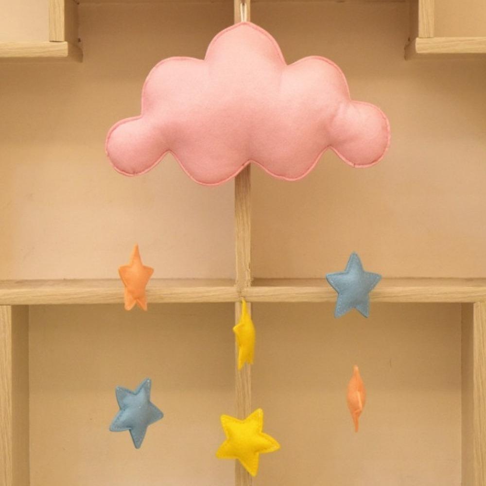 Heart/Star Design Cloud Hanging Decor Nordic Style Wall Hanging Pendant Photo Props