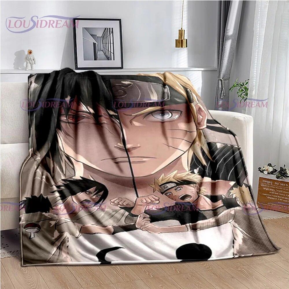 Креативное одеяло с принтом аниме N-Наруто, мягкое качественное покрывало для дивана-кровати, волосатое одеяло, фланелевое одеяло, покрывала, подарочные одеяла