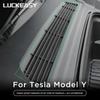 Для Tesla Model Y 2023 кондиционер, воздухозаборник, экран от насекомых, передний бампер, воздухозаборник, фильтр, аксессуары, решетка бампера