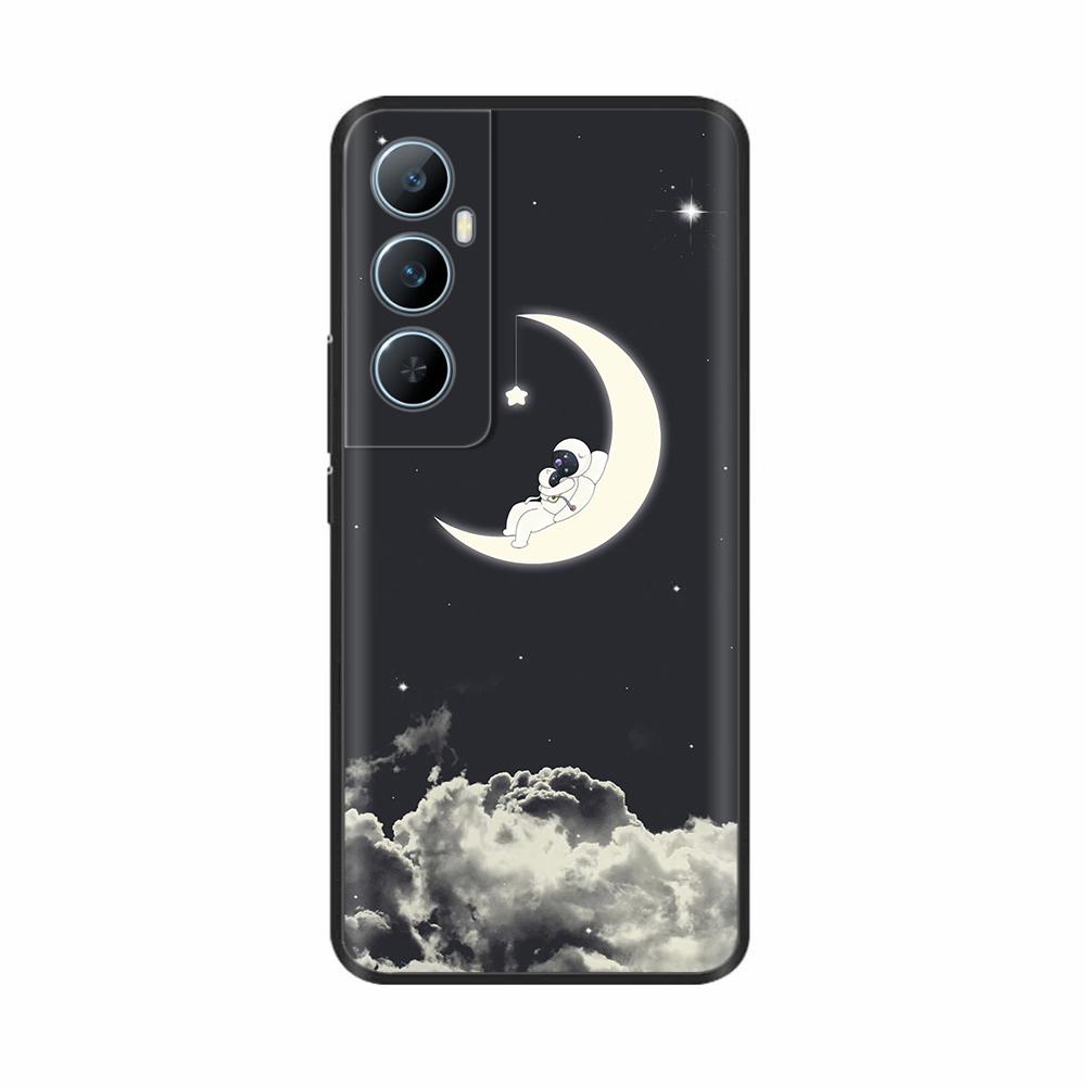 Для Realme C65 4G C 65 RealmeC65 6.67" 2024 Силиконовый Чехол для Телефона Милый Цветок Легкий Чехол для Oppo Realme C65 Чехлы Оболочка