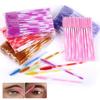 50Pcs Silicone Mascara Wand Applicator Makeup Tools Eyebrow Comb  Lash Extension Tools
