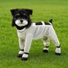 Тонкий Дышащий Комбинезон для Собаки Светоотражающая Полоса Мягкий Закрывающий Живот Наряд для Питомца Регулируемый Пятноустойчивый Четырехногий Одежда для Собаки