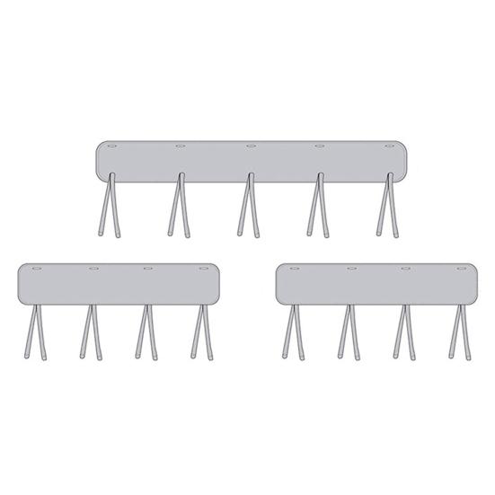 3 шт. перекладина для детской кроватки, простая установка, защитная крышка, мягкие края, бамперы для кроватки, накладки для младенцев, малышей