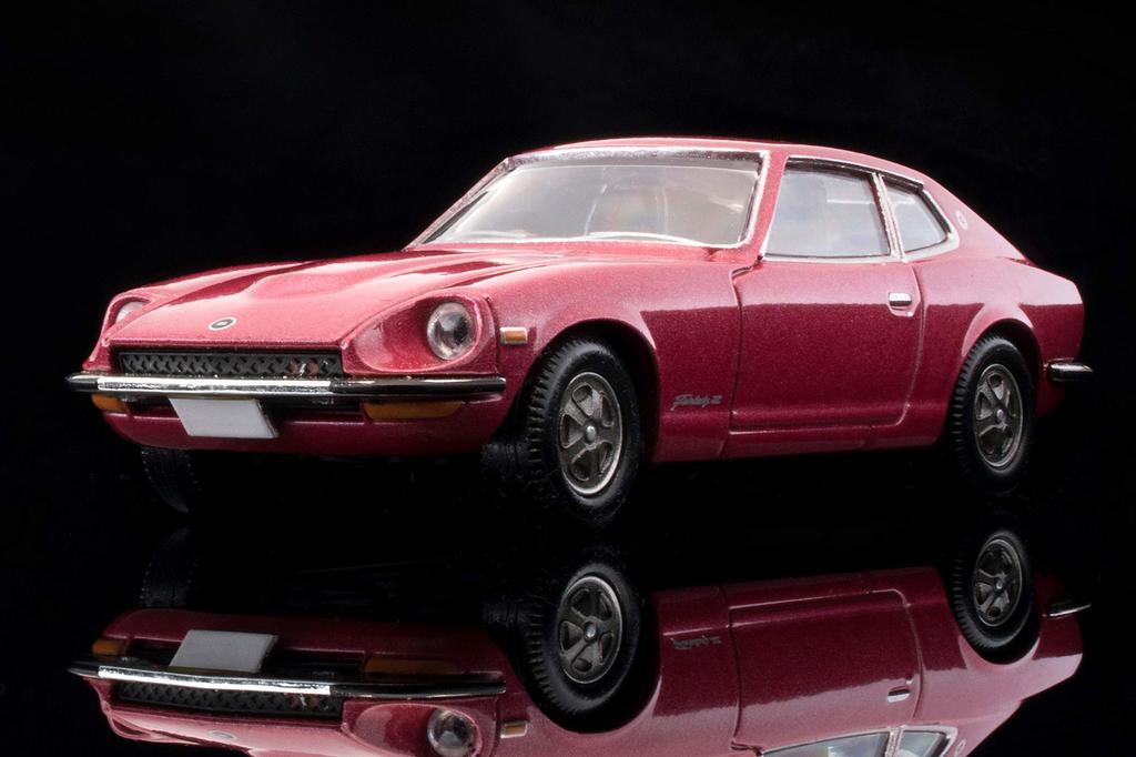Tomica Limited Vintage Neo Scale Nissan Fairlady 2by2 1977 Wine Color Finished Model 1/64 LV-N41d Z-L