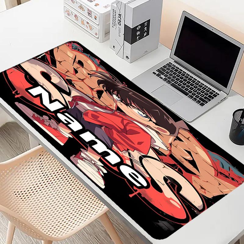 Custom Name Personalized Anime Pattern Mousepad, Laptop PC Desk Mat, Decorative Desk Mat for Home Keyboard Pad Gift