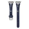 Watch Strap for Apple Watch Series 10 Ultra 9 8 7 SE 6 5 4 3 2 1 46mm 49mm 45mm 44mm 42mm Denim+Leather Adjustable Band