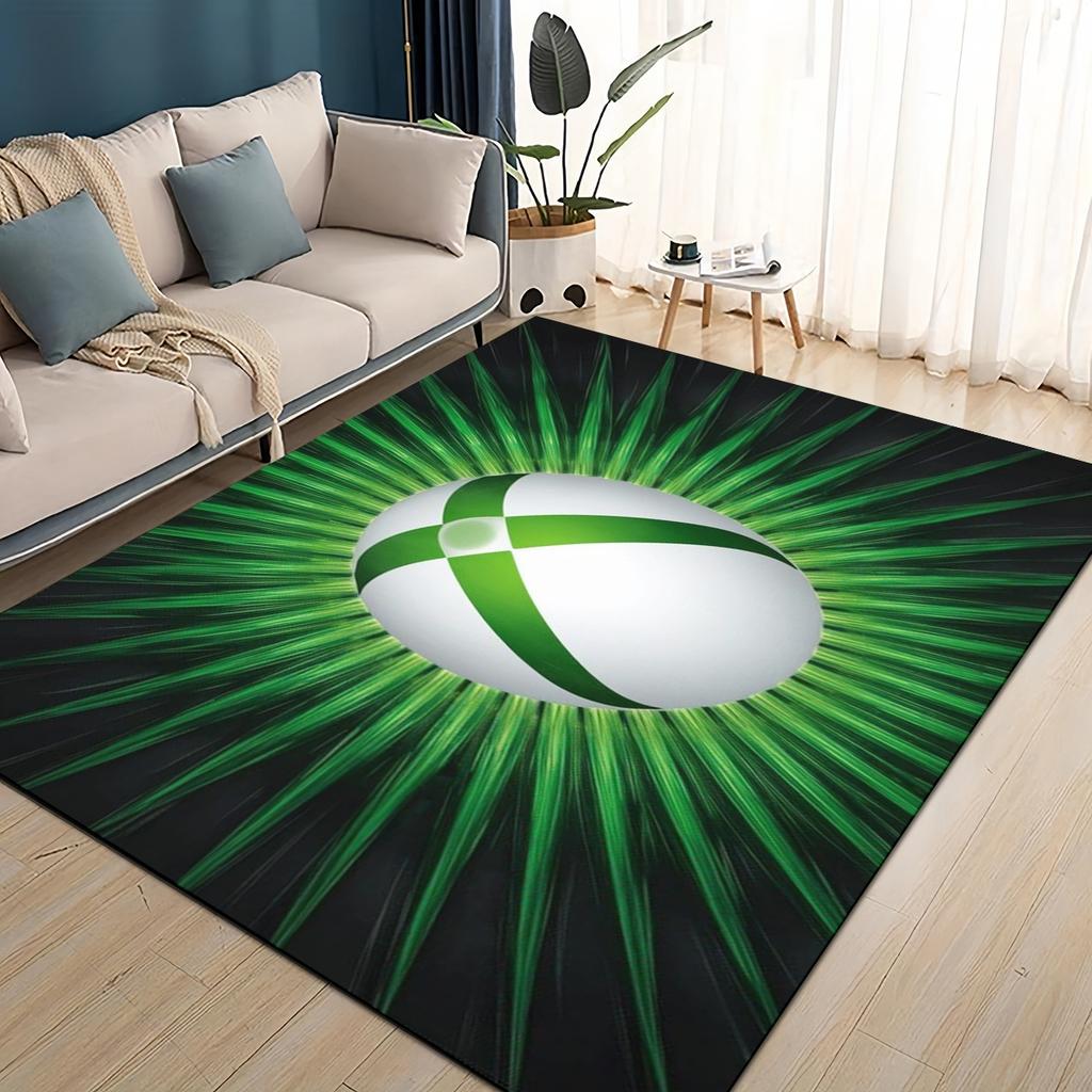 27 новых стилей коврика с логотипом Xbox для гостиной, спальни, домашнего декора, нескользящий коврик для детских игр, для дивана и придверного коврика.