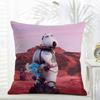 Cute BBackkom Cushion Cover Daily Washable Linen Pillowcase Soft  for Sofa Bed Home Room Decor