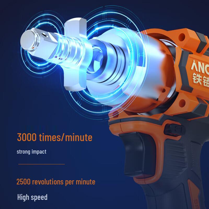 Ударный гайковерт Iron Anchor 20V бесщеточный вилка CN (адаптер в комплекте)