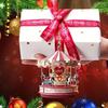 Yousheng Carousel Christmas Decoration 2D Flat Acrylic Hanging Carousel Подвеска для рождественской елки для домашнего декора