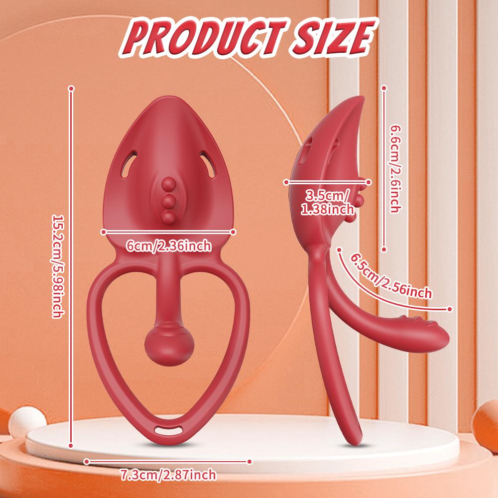 APP Control Wearable Panty Vibrator Masturbation Tool Women Couple Vibrator Stimulator Vibrating Penis Ring Sex Games Sex Toys