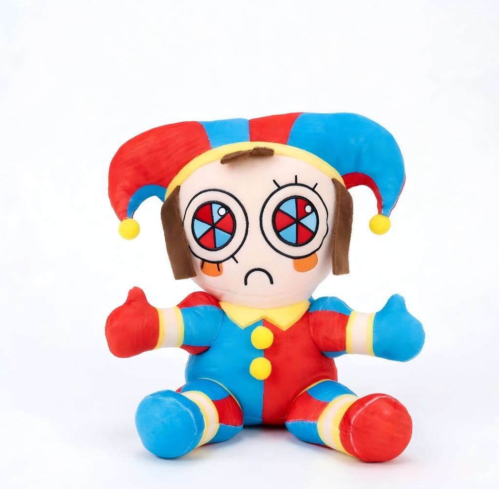 20CM Amazing Digital Plush Toys Circus Maid Jax Plush Magical Rabbit Clown Periphery Dolls Suitable Fans Collection Children