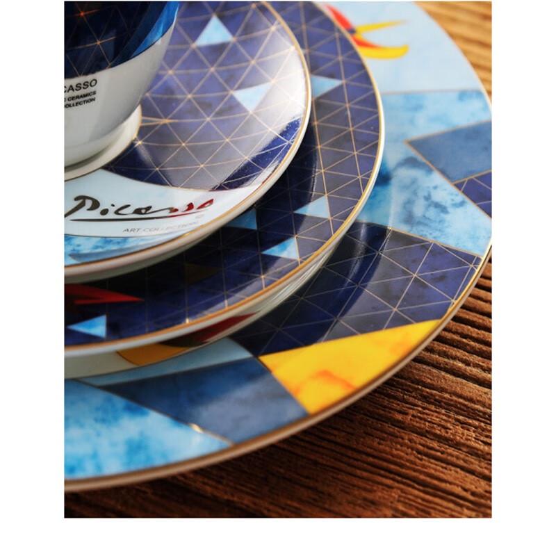 Picasso 'Flying' 2-Person Dinnerware Set