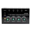 4-канальные усилители для наушников с независимой регулировкой громкости для студийной записи и живого мониторинга