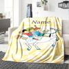 Custom Name Pippi Theme Printed Blanket Perfect For Couch Bed Travel Outdoor Use Machine Washable Cozy Durable