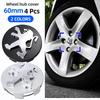 2026 Hot Car Sticker 4pcs 60mm Wheel Center Cap Logo Hub Cover Badge Emblem For Peugeot 2008 3008 307 308 206 207 208 407 508 50