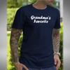 Grandma's Favorite Men's T-Shirt Funny Sarcastic Novelty Grandson Granddaughter
