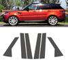 Для Range Rover Sport L494 2014-2021 2022 карбоновый автомобильный столб, стойка двери, окна, колонка, отделка BC, наклейка, декоративная крышка