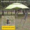 Patio Umbrella Holder Ground Stake Adjustable Heavy Duty Metal Outdoor Garden Beach Umbrella Parasol Flagpole Stand Base