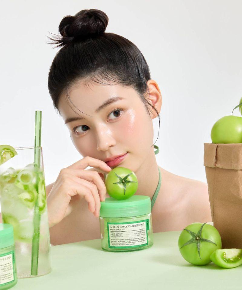 60 Green Tomato Toner Pads