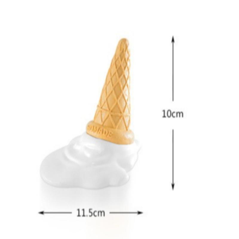 1pc Door Stop Safety Protector Cartoon Ice Cream Design Home Decoration Child Security Guard Home Safety Tool