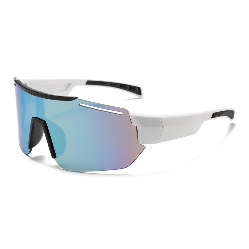 Цветные солнцезащитные очки унисекс велосипедные очки солнцезащитные очки для спорта на открытом воздухе, большая оправа ветрозащитные солнцезащитные очки