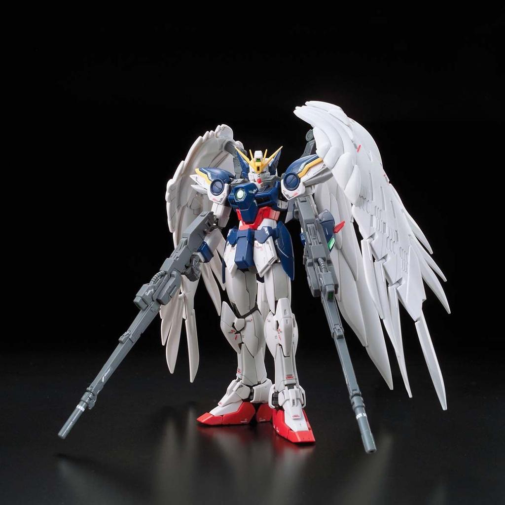 RG New Mobile Report Gundam W Wing Gundam Zero EW масштабная пластиковая модель XXXG-00W0 1/144 с цветовой кодировкой