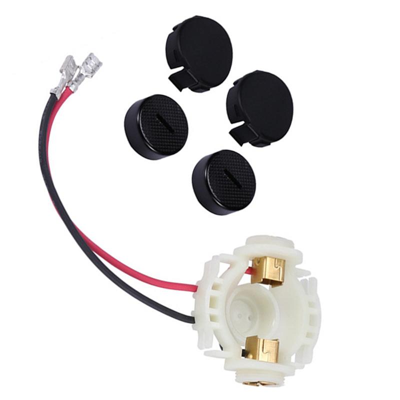 Cap Covers With Carbon Brush Holder For CB430 BGA450 BGA452 Drill Brush Holder W Covers Cap Replacement Spare Parts