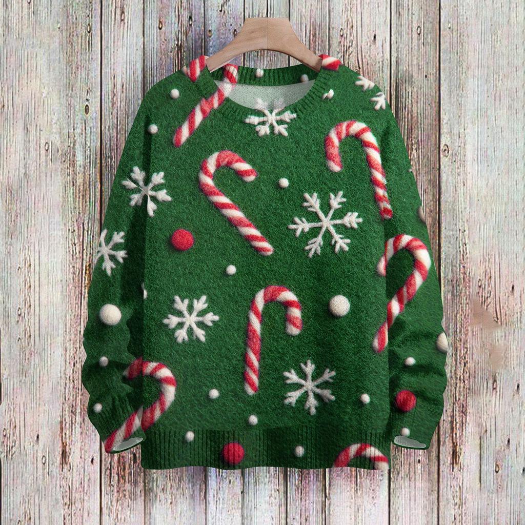 Christmas Sweatshirts For Women Knit Sweater Cute Shirt Fall Crewneck Pullover Tops
