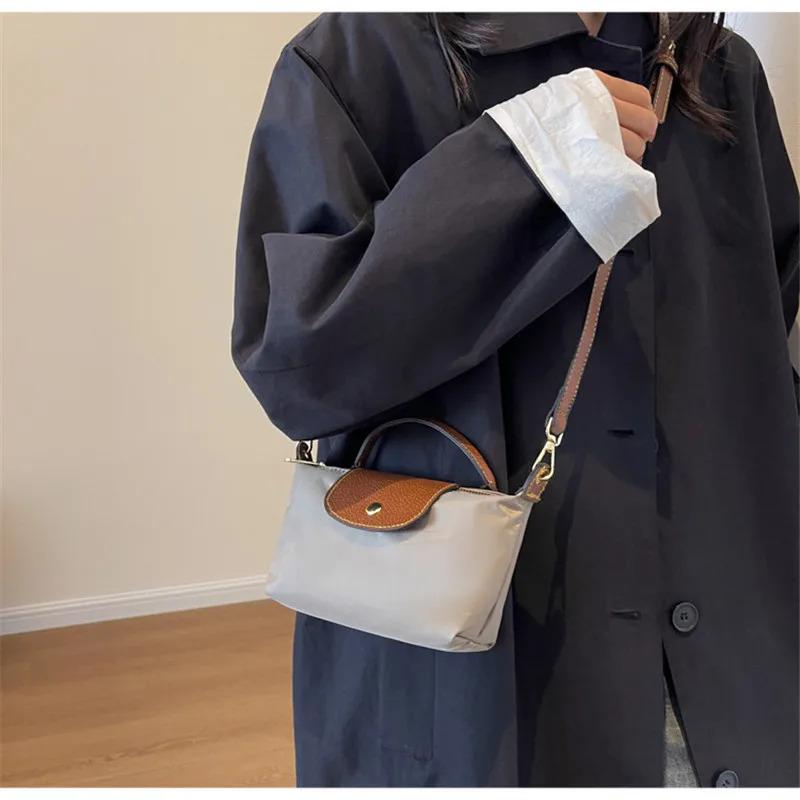 Новинка 2024 года, дизайнерские роскошные сумки для женщин, женские сумки, кошельки, квадратная сумка-мессенджер, нейлоновая сумка через плечо через плечо, боковая сумка