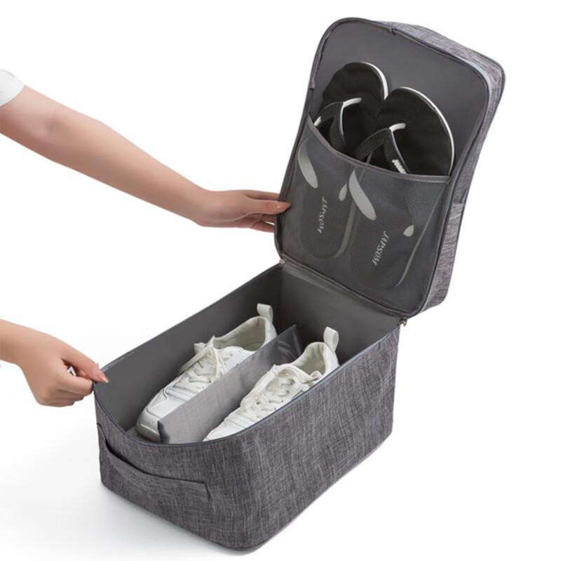 Bonayun Travel Shoe Storage Bag, Basketball Sneaker Organizer, Portable Shoe Case, Dust Cover, Large Capacity