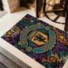Manchester United: Fire Glory Floor Mat Perfect for Dormitory Decorate room Study room Game Room Anti-slip Rug Decorate Offices Best for Christmas
