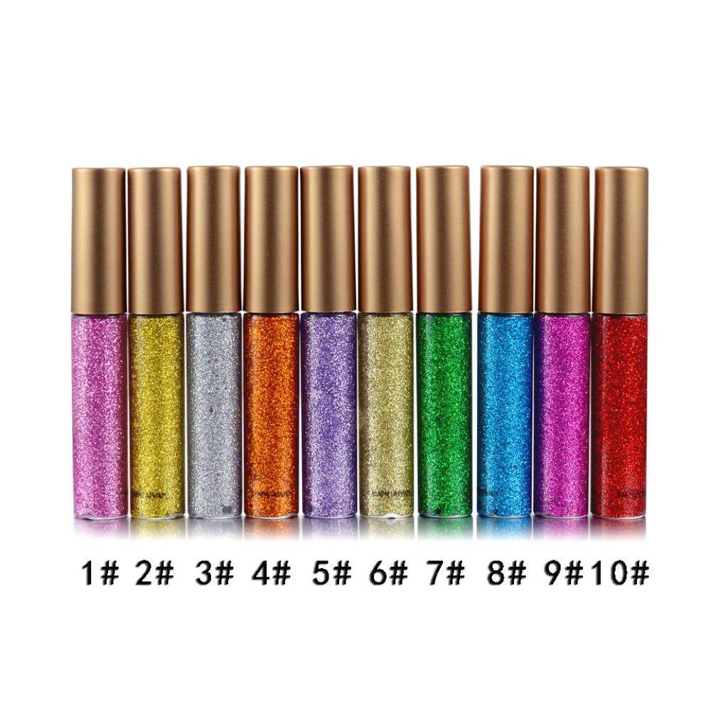 HANDAIYAN Performance On The Stage Performance of 10 Pieces of Shiny Eyeliner Liquid Suits