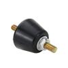 4 Pcs Black Rubber Studs Shock Absorber Rubber Shock Absorbing Isolator Pads  Air Compressors