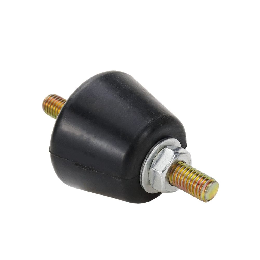 4 Pcs Black Rubber Studs Shock Absorber Rubber Shock Absorbing Isolator Pads Air Compressors