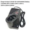 Зарядное устройство для аккумуляторов BOSCH 9.6V 12V 14.4V NI-HM Ni-Cd Замена зарядного устройства Вилка ЕС/Вилка США GSR7.2-2 GSR9.6-2 GSR12-2