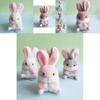 Soft And Cuddly Rabbit Plush Toy Keychain Ideal For Bags And Car Hangings