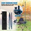 Lamp Holder Detachable Lantern Stand Lamp Tripod Camping Lamp Bracket Lamp Holder Portable Camping Hanging Light Fixing Stand