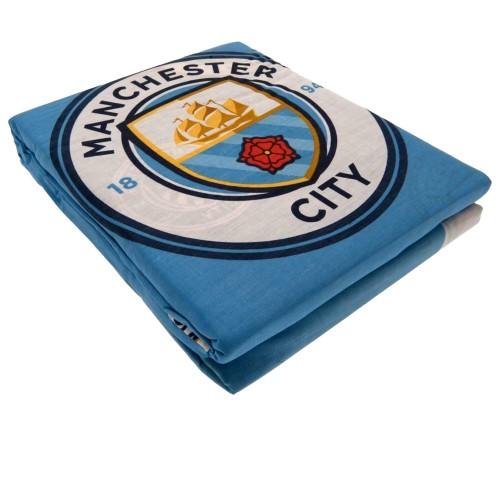 Двусторонний пододеяльник Manchester City FC Pulse