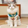 Зимний флисовый жилет для питомца - Свитер для собаки кошки с этническим узором Фэр-айл, Теплая одежда для бишона, корги, золотистого ретривера, для ношения осенью и зимой