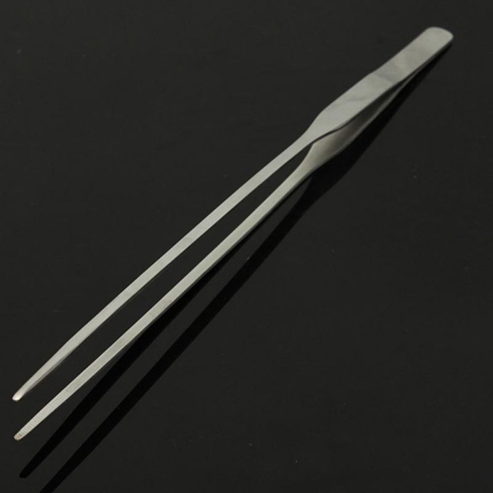 Универсальный аквариумный прямой пинцет для растений, креветок, рифов, нержавеющая сталь, пинцет со стразами, инструмент для творчества