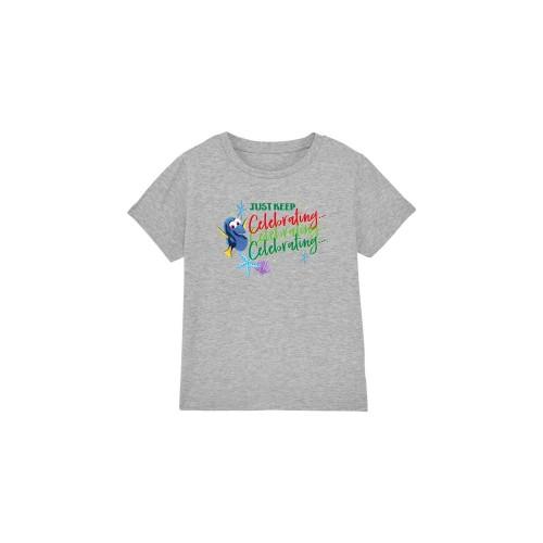 Finding Nemo Childrens/Kids Just Keep Celebrating Dory T-Shirt