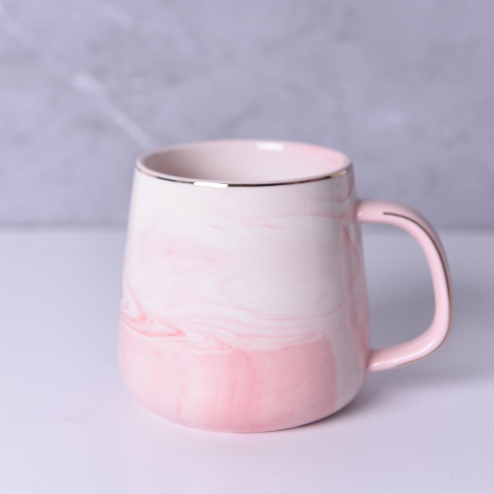 1 шт. Керамическая чашка без крышки с золотым ободком, кофейная чашка, чашка для завтрака с овсянкой, креативная персонализированная кружка