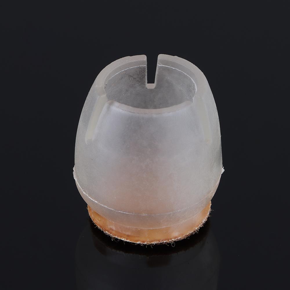 16pcs Cups Floor Protectors Round Bottom Non-Slip Covers Chair Leg Caps Furniture Feet Silicone Pads