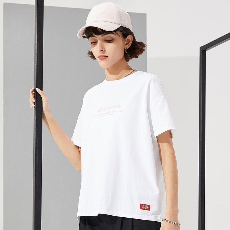 Dickies Straight Fit T Shirt Unisex White DK010393C4D
