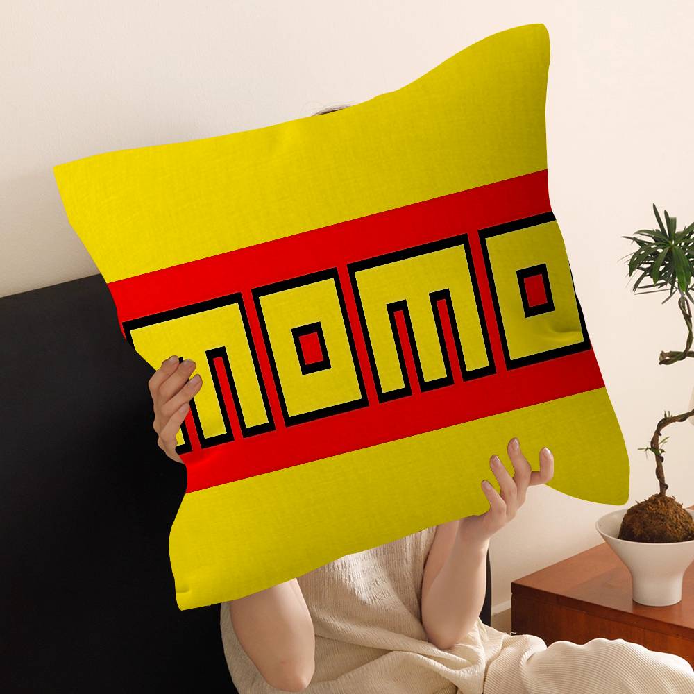 Momos Tires Pillowcase Toon Gift Cushion Cover Bedroom Home Sofa Chair Seat Decor Pillow Case