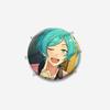 Game Peripheral Ensemble Stars Coin Brooch Cute Hakaze Kaoru Yuzuru Lapel Pins Creative Cartoon Badge Accessories Jewelry Gifts